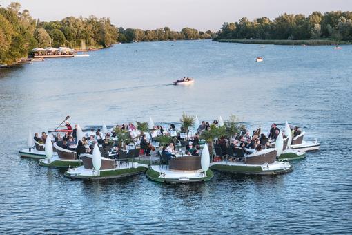 Floating Concerts an der Alten Donau