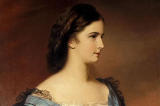 Portrait painting of Empress Elisabeth of Austria