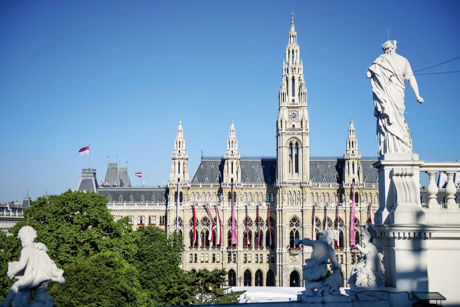 © WienTourismus/Christian Stemper Wiener Rathaus