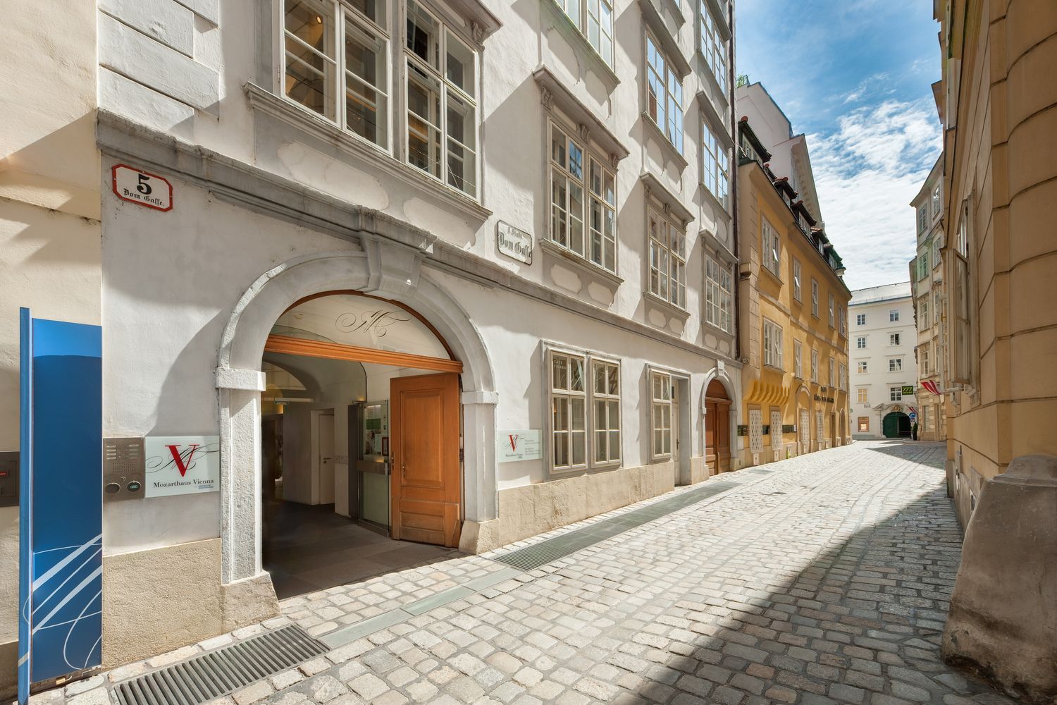 (c) Mozarthaus Vienna / David Peters Außenansicht des Mozarthauses Vienna