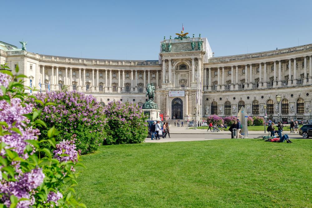 © Haus der Geschichte Österreich, 2018, Foto: Stefan Fuhrer Das Foto zeigt den Teil der Wiener Hofburg in dem sich unter anderen auch das Haus der Geschichte Österreich befindet