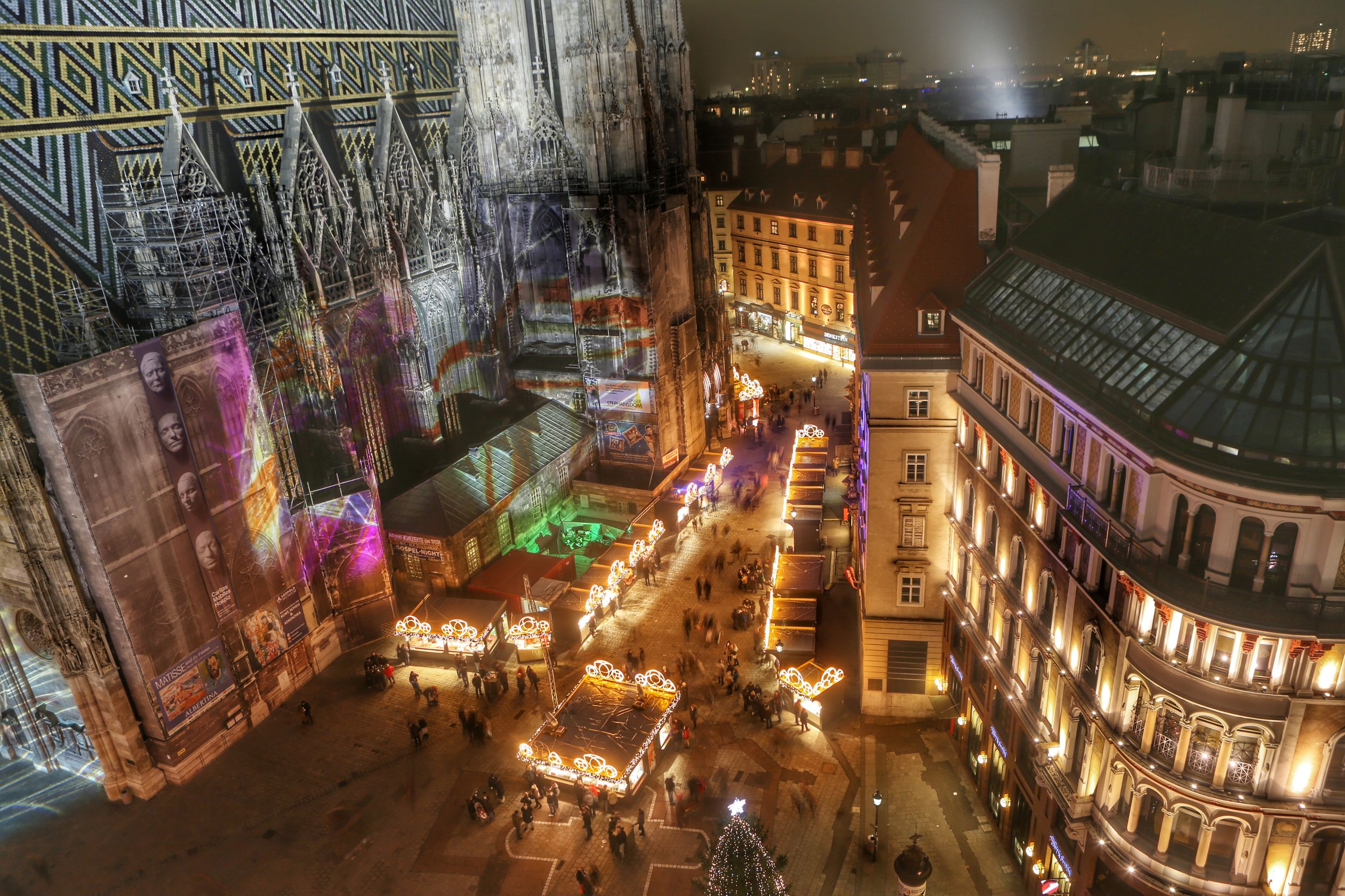 Harald Schlossko Weihnachtsmarkt am Stephansplatz